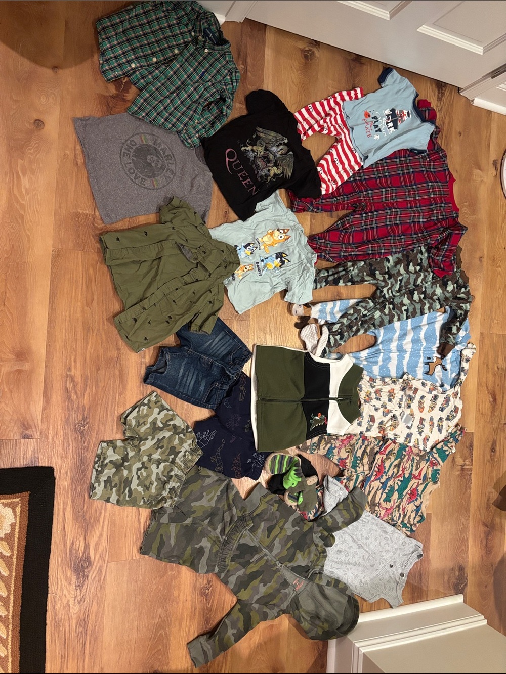 12 and 18 month Large lot of toddler boys cloths, various brands